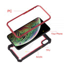 IPHONE XS MAX  VISPRO SERIES DUAL TONE TOUGH HYBRID PROTECTION CASE BLUE