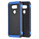 LG G5 TOUGH HYBRID CASE BLACK TPU + BLUE PC WITH CARBON FIBER FINISH