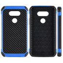 LG G5 TOUGH HYBRID CASE BLACK  + BLUE PC WITH CARBON FIBER FINISH