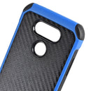 LG G5 TOUGH HYBRID CASE BLACK  + BLUE PC WITH CARBON FIBER FINISH