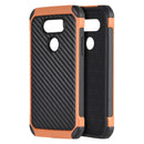 LG G5 TOUGH HYBRID CASE BLACK  + BLUE PC WITH CARBON FIBER FINISH