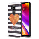 LG G7 THINQ ART POP SERIES 3D EMBOSSED PRINTING HYBRID CASE
