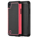 LG G5 TOUGH HYBRID CASE BLACK  + BLUE PC WITH CARBON FIBER FINISH