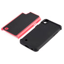 LG G5 TOUGH HYBRID CASE BLACK  + BLUE PC WITH CARBON FIBER FINISH