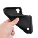 LG G5 TOUGH HYBRID CASE BLACK  + BLUE PC WITH CARBON FIBER FINISH