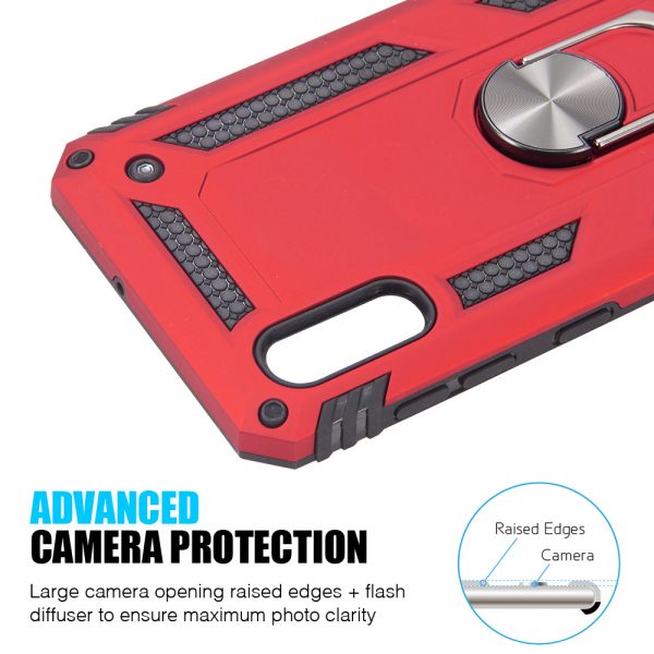 HYBRID PROTECTIVE CASE SHOCK ABSORPTION & RING STAND FOR SAMSUNG GALAXY A10E