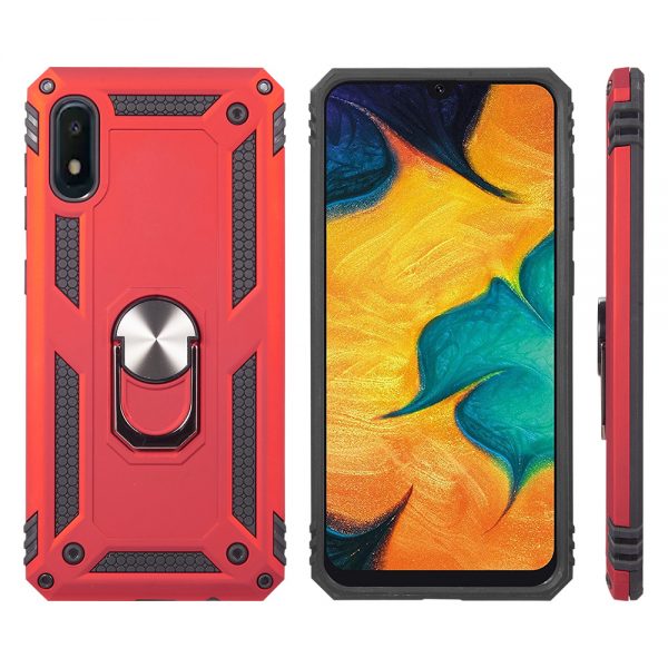 HYBRID PROTECTIVE CASE SHOCK ABSORPTION & RING STAND FOR SAMSUNG GALAXY A10E