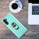 RUBBERIZED HYBRID BUILT IN ROTATABLE RINGSTAND FOR GALAXY NOTE 10