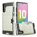 SAMSUNG GALAXY NOTE 10 CASE BLACK  WITH SILKY TEXTURE BACK PLATE