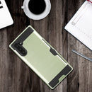 SAMSUNG GALAXY NOTE 10 CASE BLACK  WITH SILKY TEXTURE BACK PLATE