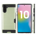 SAMSUNG GALAXY NOTE 10 CASE BLACK  WITH SILKY TEXTURE BACK PLATE