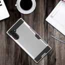 SAMSUNG GALAXY NOTE 10 CASE BLACK  WITH SILKY TEXTURE BACK PLATE