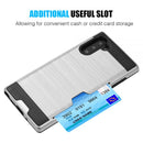 SAMSUNG GALAXY NOTE 10 CASE BLACK  WITH SILKY TEXTURE BACK PLATE