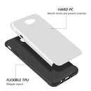 CRASH GUARD DUAL HYBRID CASE FOR SAMSUNG GALAXY J5 PRIME / ON5 (2016) - SILVER