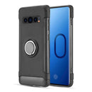 SAMSUNG GALAXY S10 CARBON EDGE SPORTS HYBRID CASE WITH CIRCO MAGSTAND - BLACK