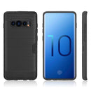 SAMSUNG GALAXY S10 HYBRID CARD TO GO CASE BLACK W/ SILK