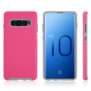 SAMSUNG GALAXY S10 EZPRESS ANTI-SLIP HYBRID CASE - HOT PINK