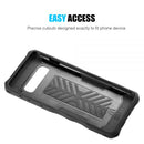 SAMSUNG GALAXY S10 LUXMO KNIGHT ARMOR ANTI-SLIP GRIP HYBRID CASE