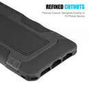 SAMSUNG GALAXY S10 LUXMO KNIGHT ARMOR ANTI-SLIP GRIP HYBRID CASE