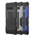 SAMSUNG GALAXY S10 LUXMO KNIGHT ARMOR ANTI-SLIP GRIP HYBRID CASE