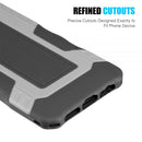 SAMSUNG GALAXY S10 LUXMO KNIGHT ARMOR ANTI-SLIP GRIP HYBRID CASE