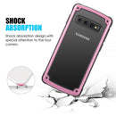 SAMSUNG GALAXY S10 PROTECTIVE CASE 2 TONE FRAME ACRYLIC BACK PLATE