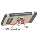 SAMSUNG GALAXY S10E CARBON EDGE SPORTS HYBRID CASE WITH CIRCOMAGSTAND -GOLD