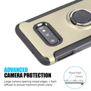 SAMSUNG GALAXY S10E CARBON EDGE SPORTS HYBRID CASE WITH CIRCOMAGSTAND -GOLD