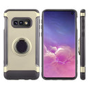 SAMSUNG GALAXY S10E CARBON EDGE SPORTS HYBRID CASE WITH CIRCOMAGSTAND -GOLD