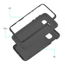 SAMSUNG GALAXY S10E DUAL MAX SERIES2 TONE COVER HYBRID PROTECTION CASE BLACK