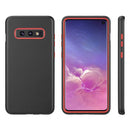 SAMSUNG GALAXY S10E DUAL MAX SERIES2 TONE COVER HYBRID PROTECTION CASE BLACK