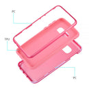 SAMSUNG GALAXY S10E DUAL MAX SERIES2 TONE COVER HYBRID PROTECTION CASE BLACK