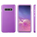 SAMSUNG GALAXY S10E DUAL MAX SERIES2 TONE COVER HYBRID PROTECTION CASE BLACK