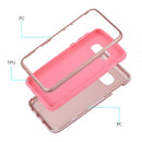 SAMSUNG GALAXY S10E DUAL MAX SERIES2 TONE COVER HYBRID PROTECTION CASE BLACK