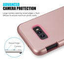 SAMSUNG GALAXY S10E DUAL MAX SERIES2 TONE COVER HYBRID PROTECTION CASE BLACK