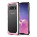 SAMSUNG GALAXY S10E DUAL PROTECTIVE HYBRID CASE 2TONE FRAME  ACRYLIC BACK PLATE