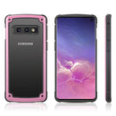 SAMSUNG GALAXY S10E DUAL PROTECTIVE HYBRID CASE 2TONE FRAME  ACRYLIC BACK PLATE