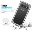 SAMSUNG GALAXY S10E DUAL PROTECTIVE HYBRID CASE 2TONE FRAME  ACRYLIC BACK PLATE
