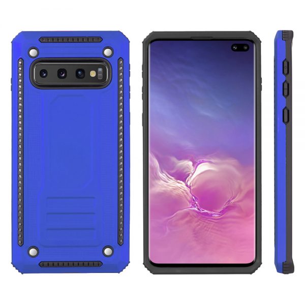RUBBERIZED PROTECTIVE CASE SHOCK ABSORPTION SAMSUNG GALAXY S10 PLUS
