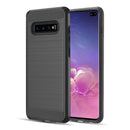SAMSUNG GALAXY S10 PLUS SILKEE ARMOR ANTI SHOCK PC + TPU DUALHYBRID CASE - BLACK