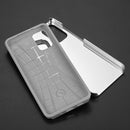 SAMSUNG GALAXY S20 DIAMOND PLATINUM HYBRID BUMPER CASE ELECTROPLATED FRAME