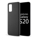 SAMSUNG GALAXY S20(6.2") EZPRESS ANTI-SLIP TEXTURED HYBRID CASE - BLACK