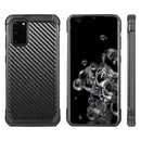 SAMSUNG GALAXY S20 HYBRID CASE BLACK TPUE BLACK PC CARBON FIBER FINISH