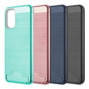 2-IN-1 SILK WALLET CASE W/ KICKSTAND FOR SAMSUNG GALAXY S20+