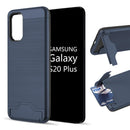 2-IN-1 SILK WALLET CASE W/ KICKSTAND FOR SAMSUNG GALAXY S20+
