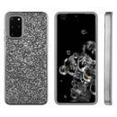 SAMSUNG S20 PLUS DIAMOND HYBRID BUMPER CASE W/ELECTROPLATED FRAME