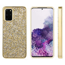 SAMSUNG S20 PLUS DIAMOND HYBRID BUMPER CASE W/ELECTROPLATED FRAME