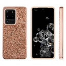 SAMSUNG S20 ULTRA DIAMOND HYBRID BUMPER CASE W/ ELECTROPLATED FRAME