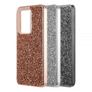 SAMSUNG S20 ULTRA DIAMOND HYBRID BUMPER CASE W/ ELECTROPLATED FRAME
