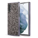 SAMSUNG GALAXY S21+ DIAMOND PLATINUM HYBRID BUMPER CASE  ELECTROPLATED FRAME